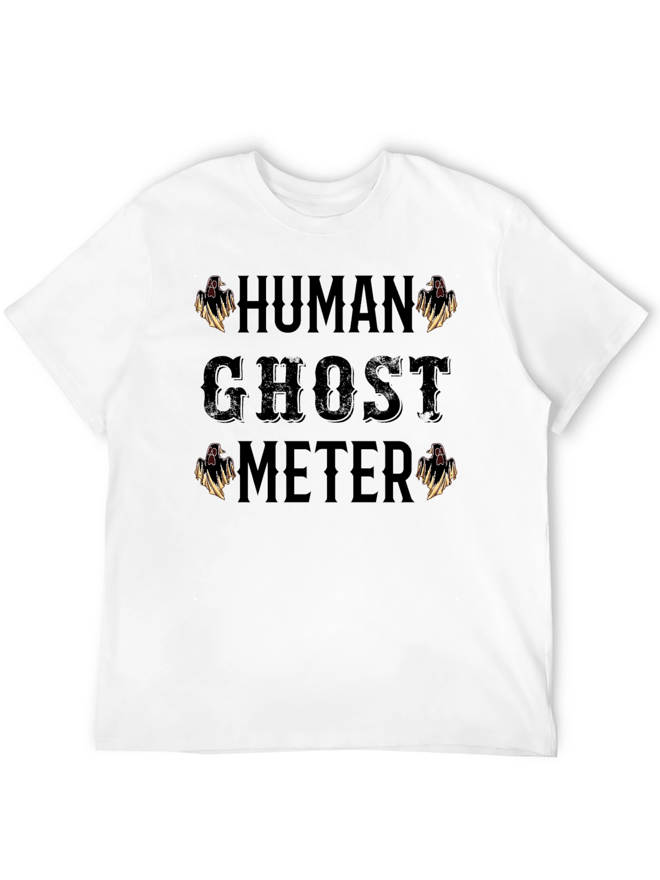 Human Ghost Meter Graphic Tee