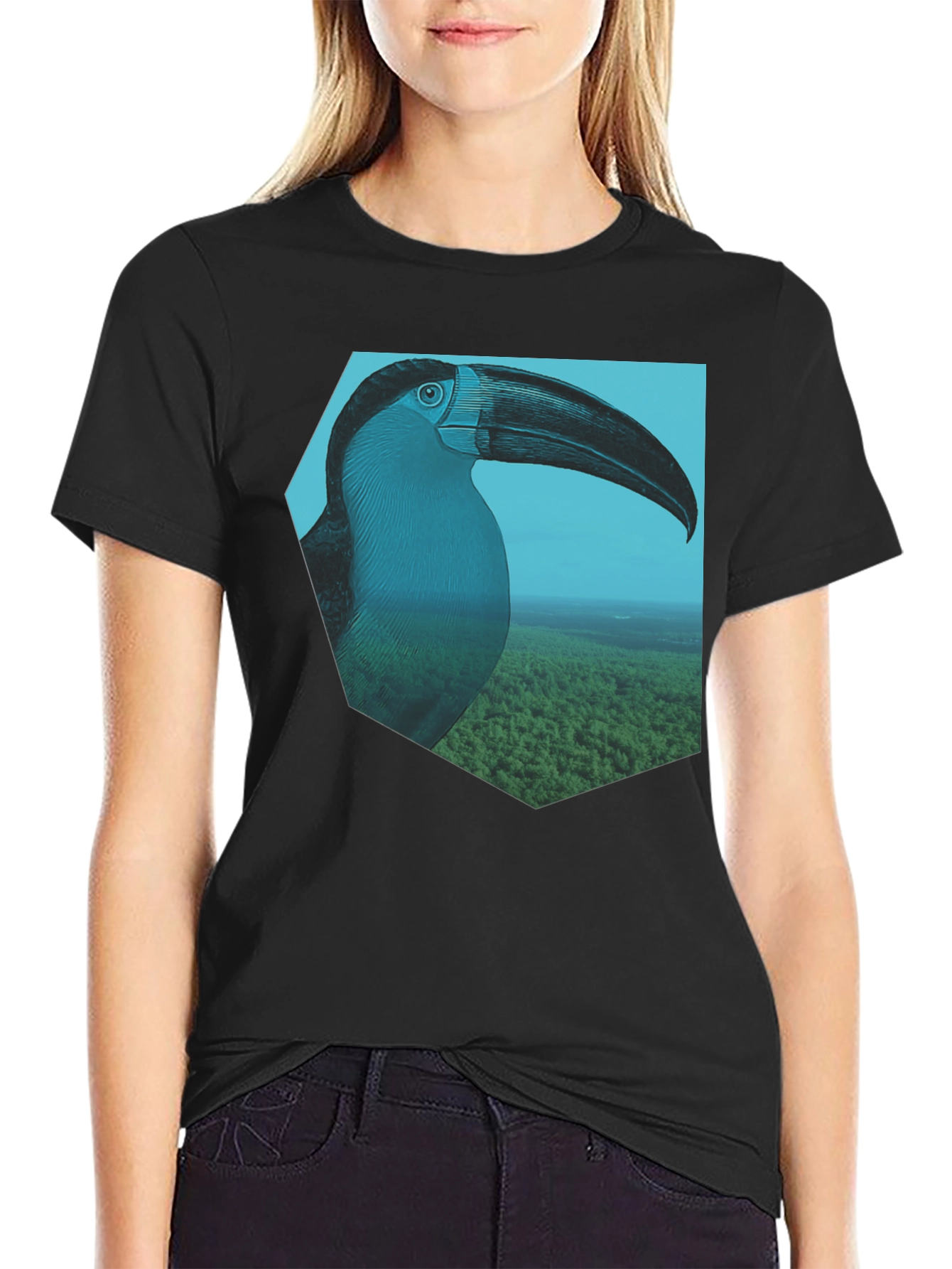 Toucan Graphic Tee - Nature Inspired Design