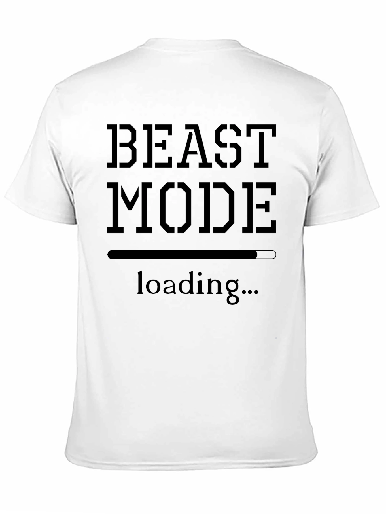 Beast Mode Loading Black T-Shirt