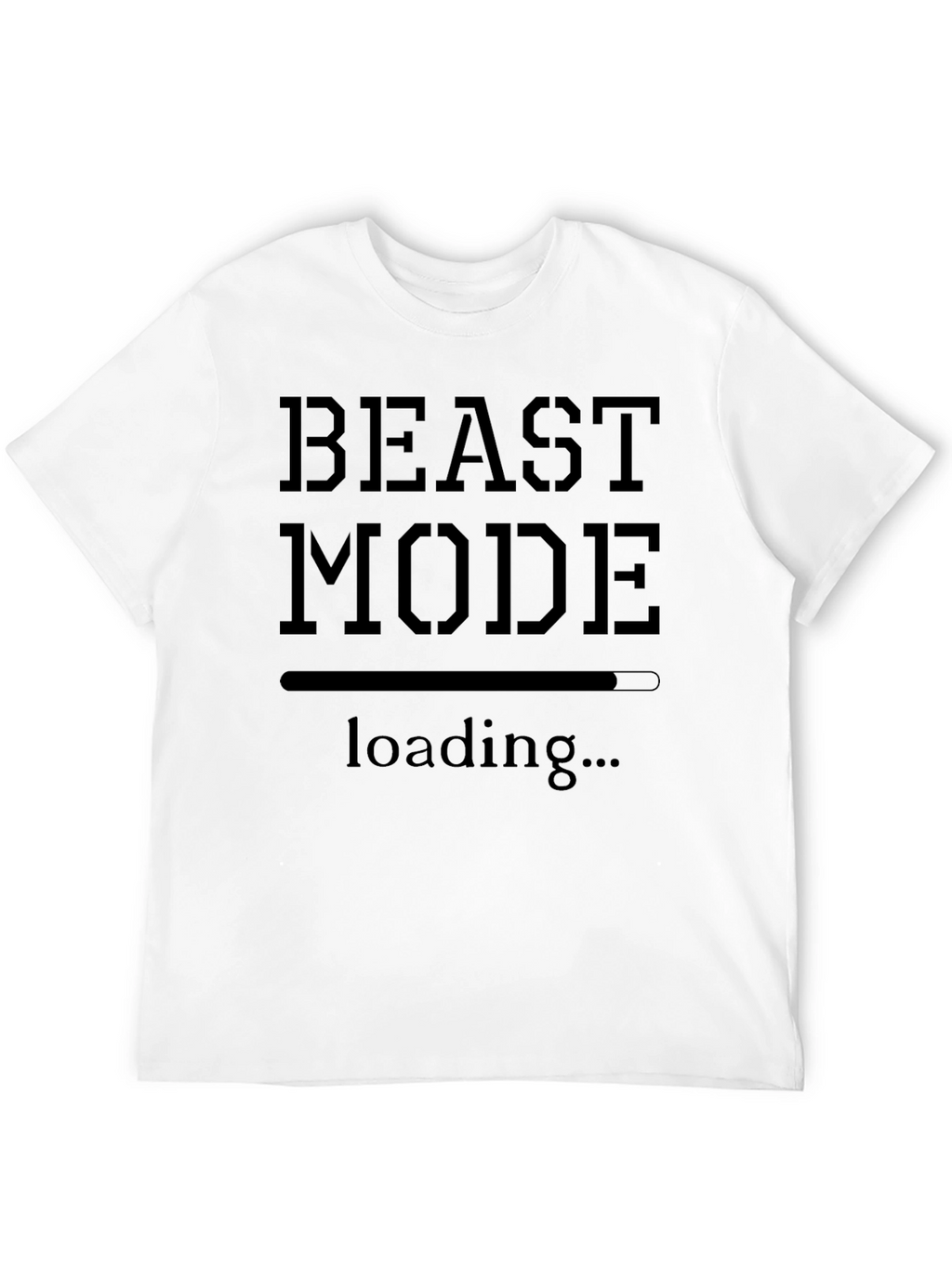Beast Mode Loading Black T-Shirt