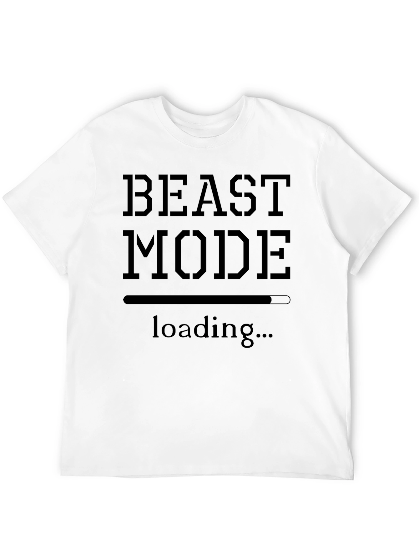 Beast Mode Loading Black T-Shirt