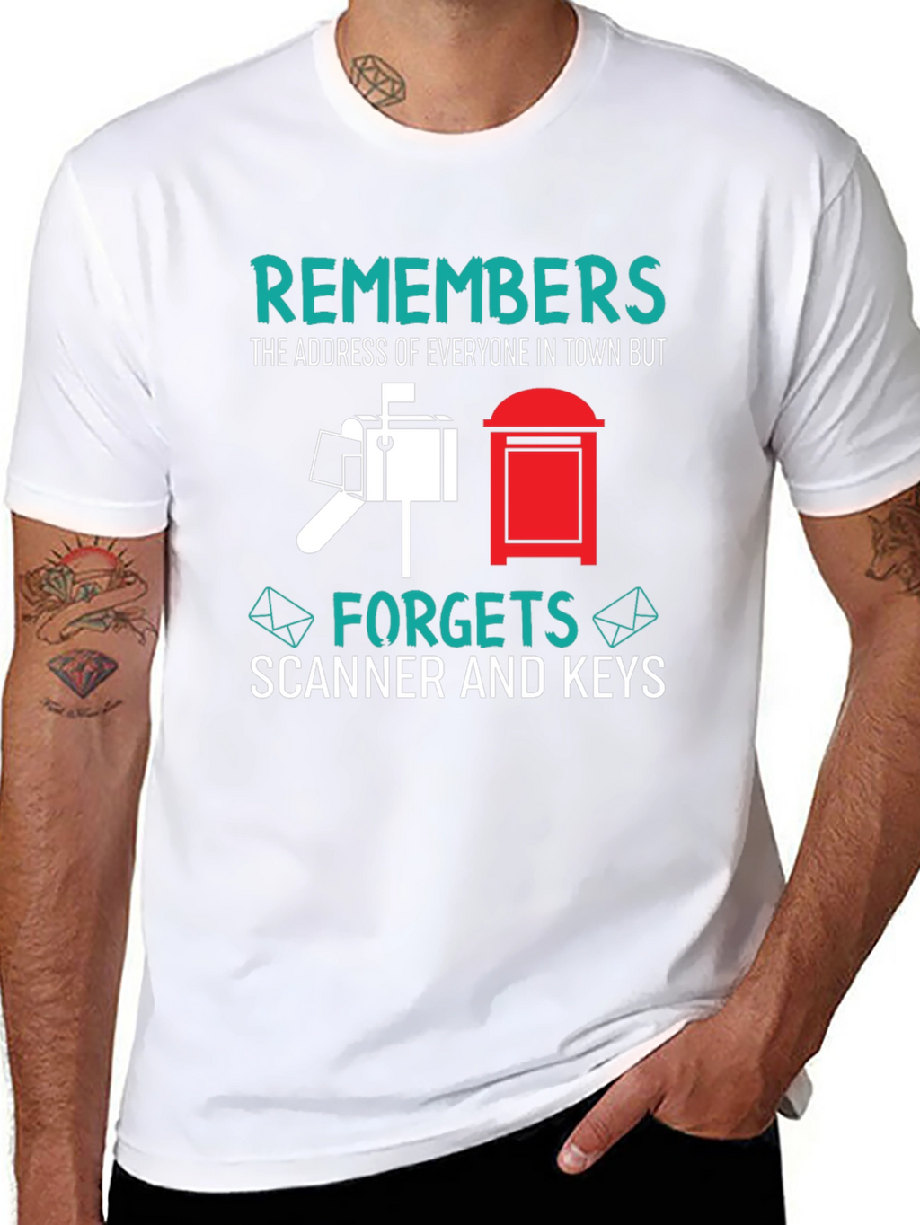 Mail Carrier Humor T-Shirt