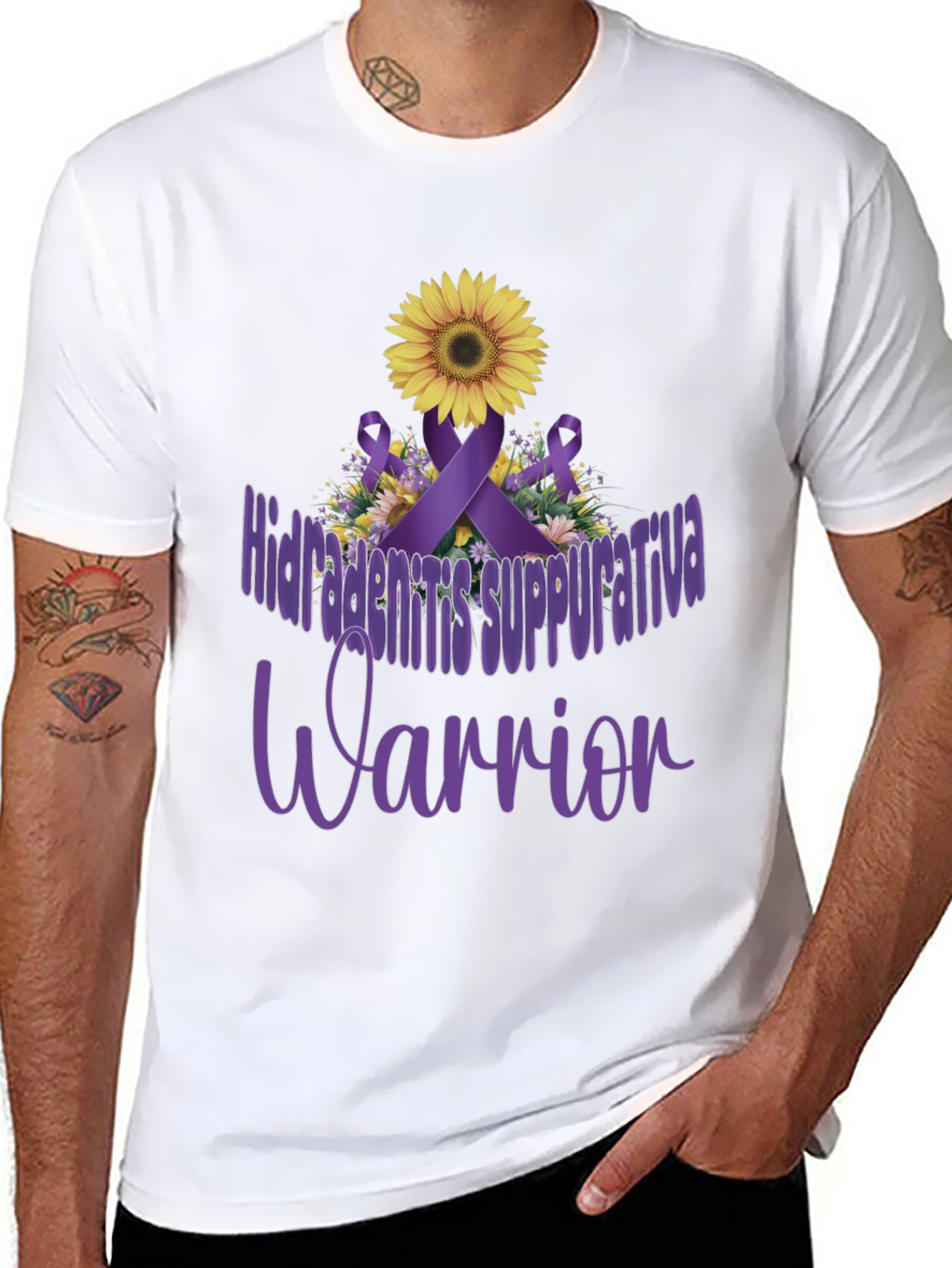 Hidradenitis Suppurativa Awareness Warrior T-Shirt