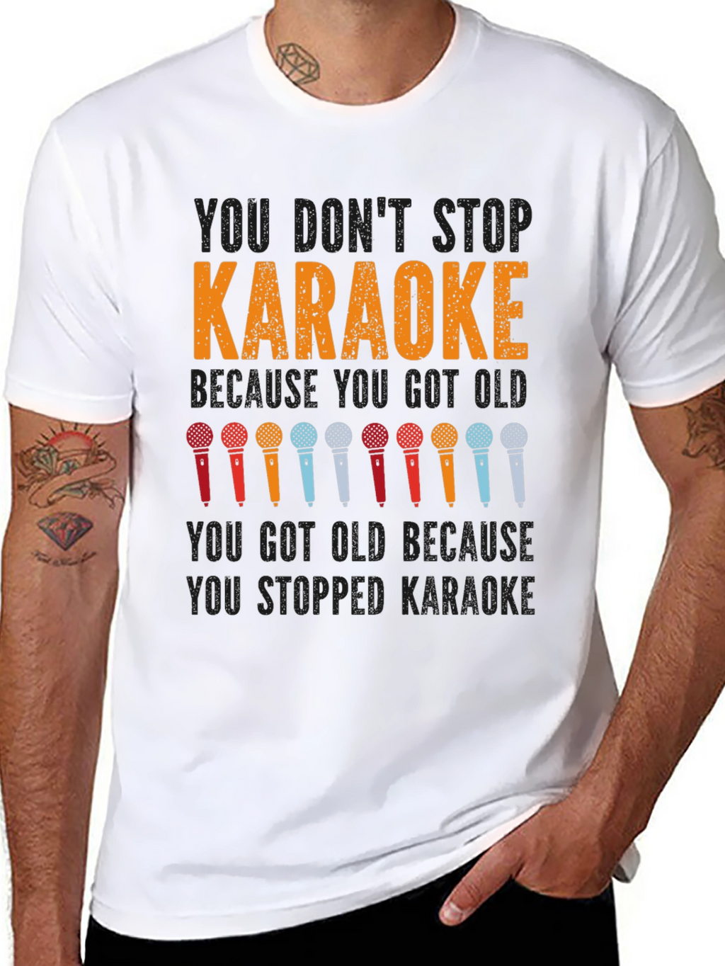 Karaoke T-Shirt: You Dont Stop Karaoke