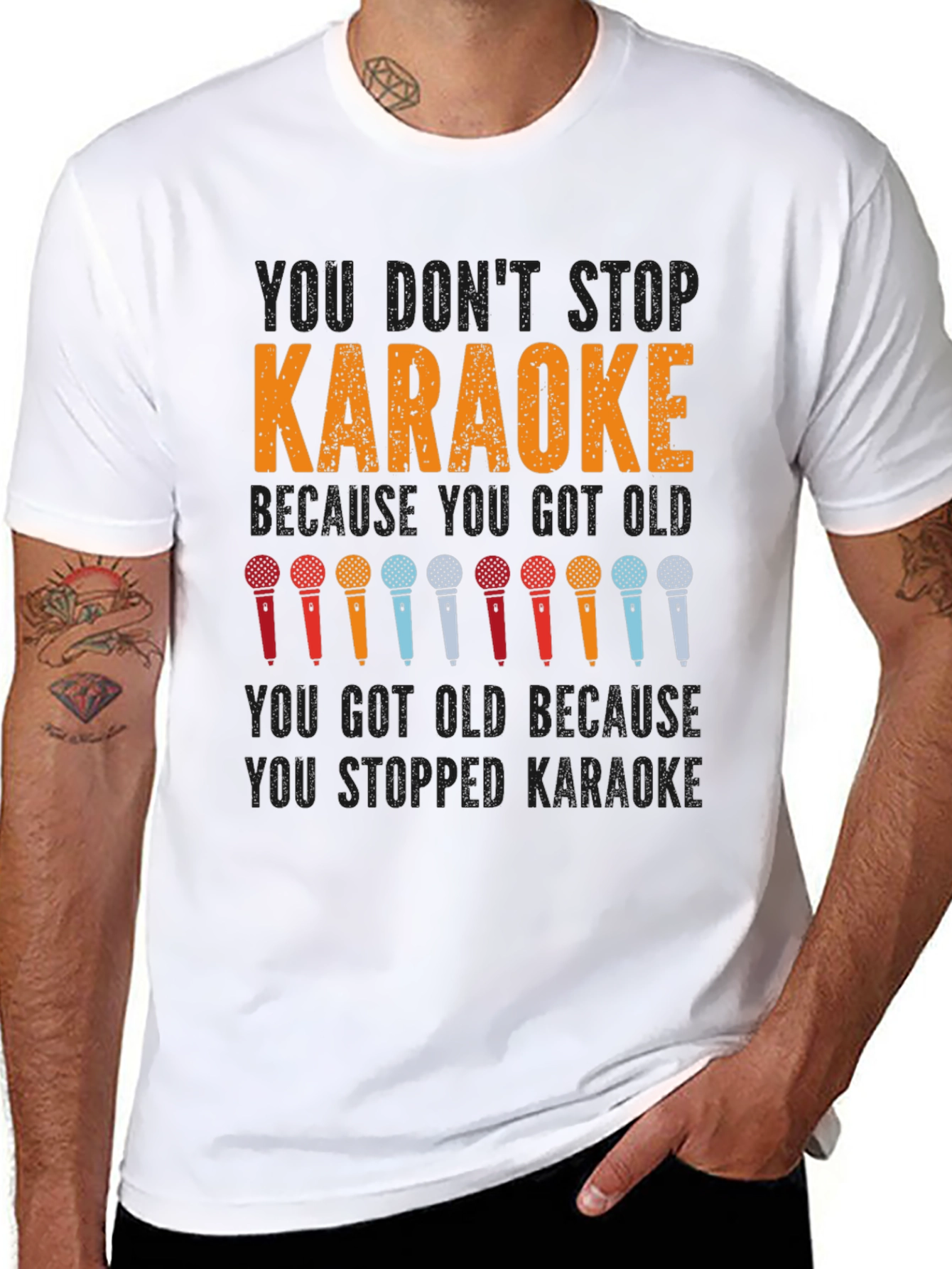 Karaoke T-Shirt: You Dont Stop Karaoke