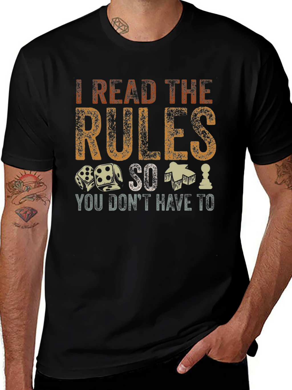 I Read the Rules T-Shirt - Gamer Tee