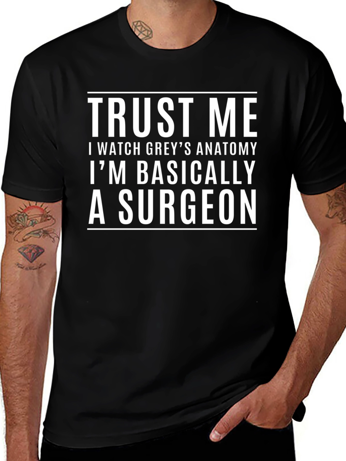 Trust Me Greys Anatomy Surgeon T-Shirt