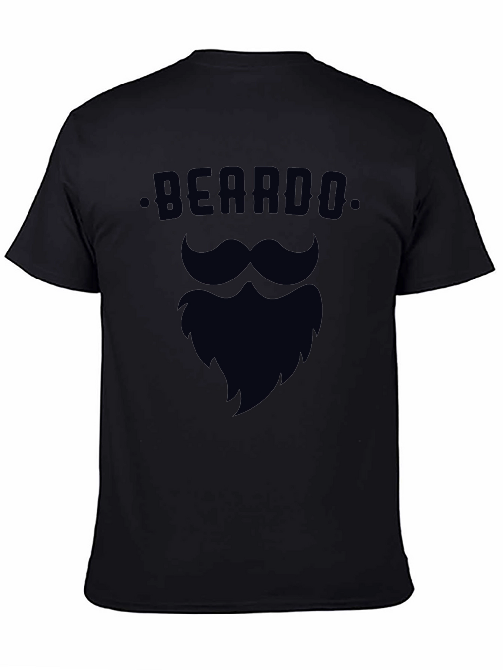Beardo Black Graphic Tee - Stylish & Fun