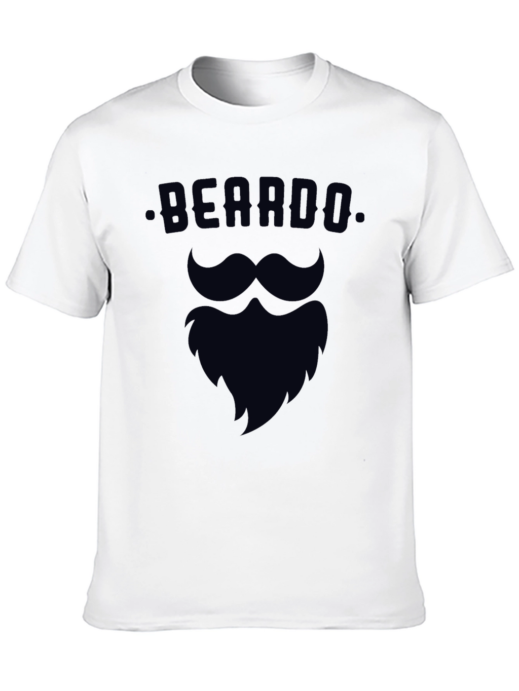 Beardo Black Graphic Tee - Stylish & Fun