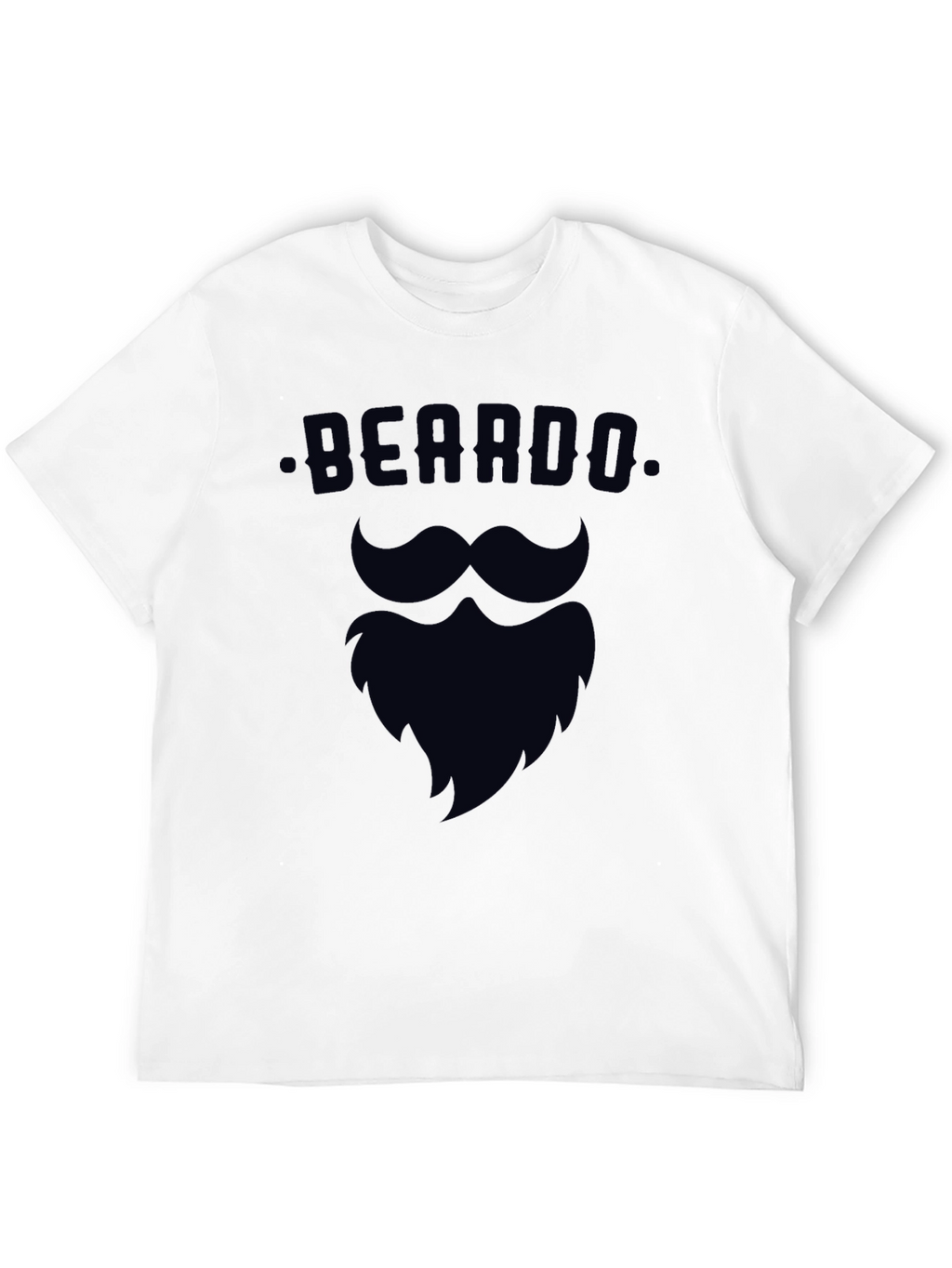 Beardo Black Graphic Tee - Stylish & Fun