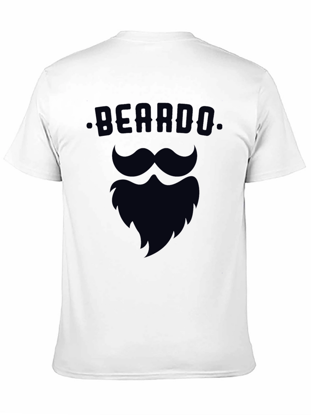 Beardo Black Graphic Tee - Stylish & Fun
