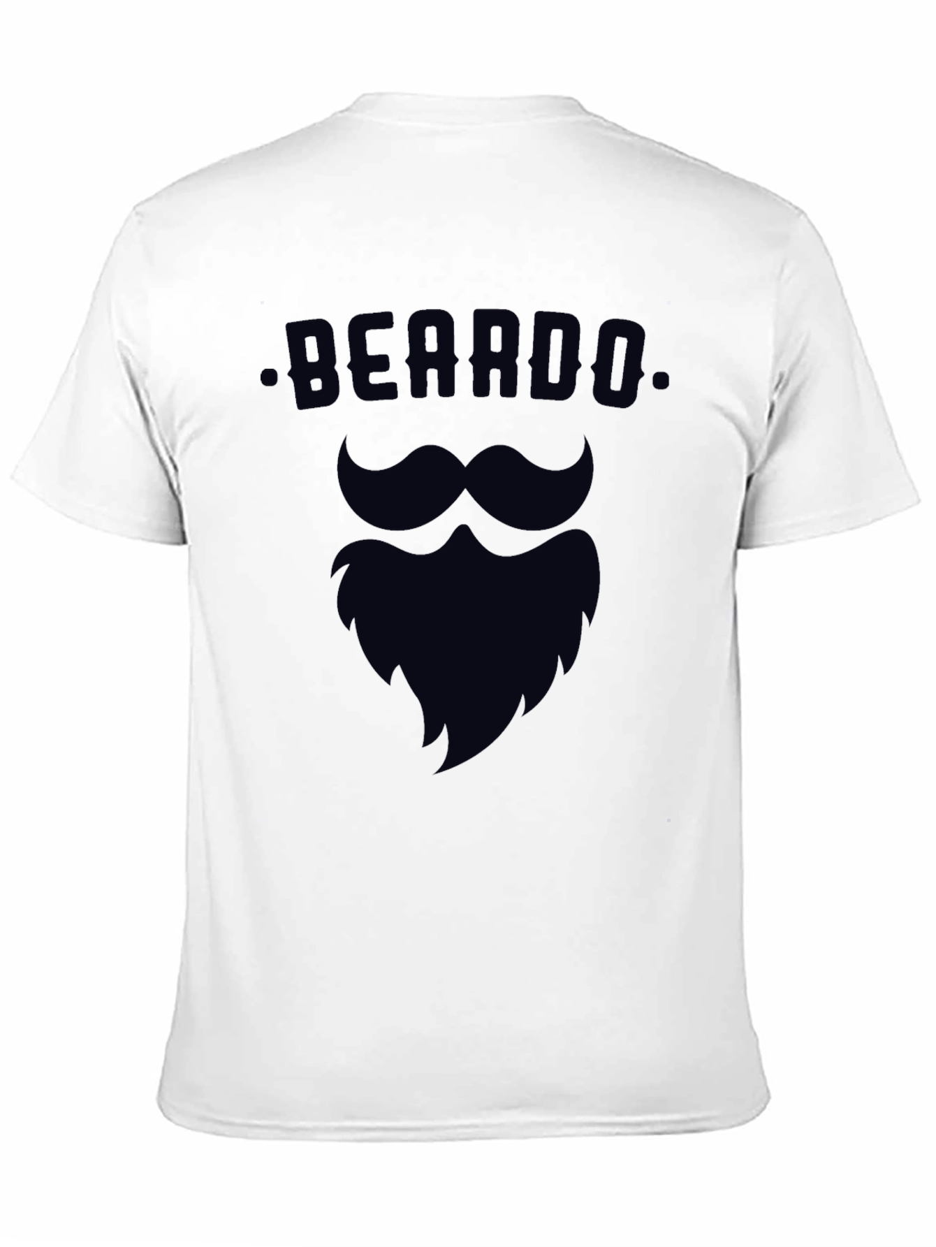Beardo Black Graphic Tee - Stylish & Fun