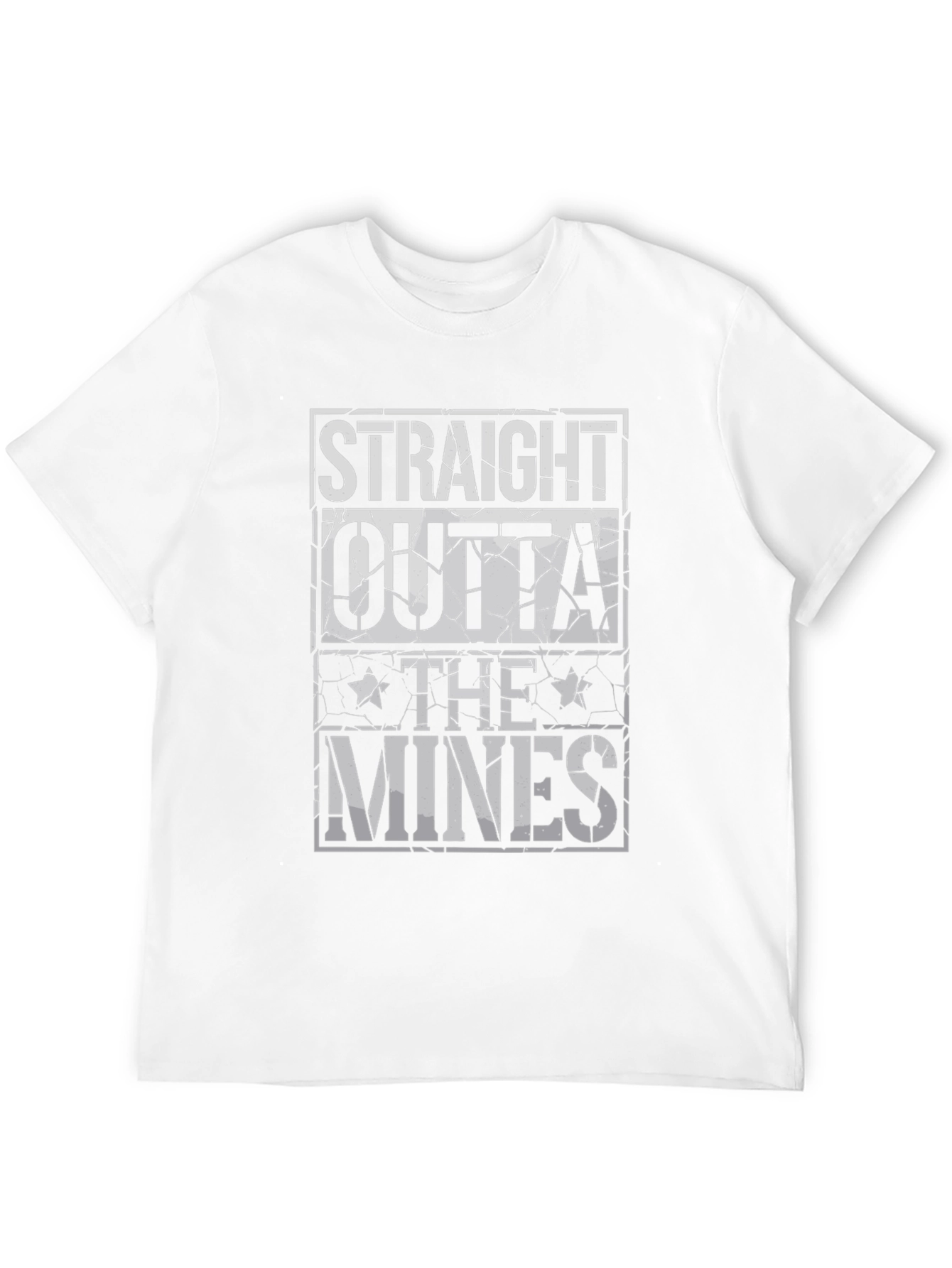 Straight Outta The Mines Graphic T-Shirt