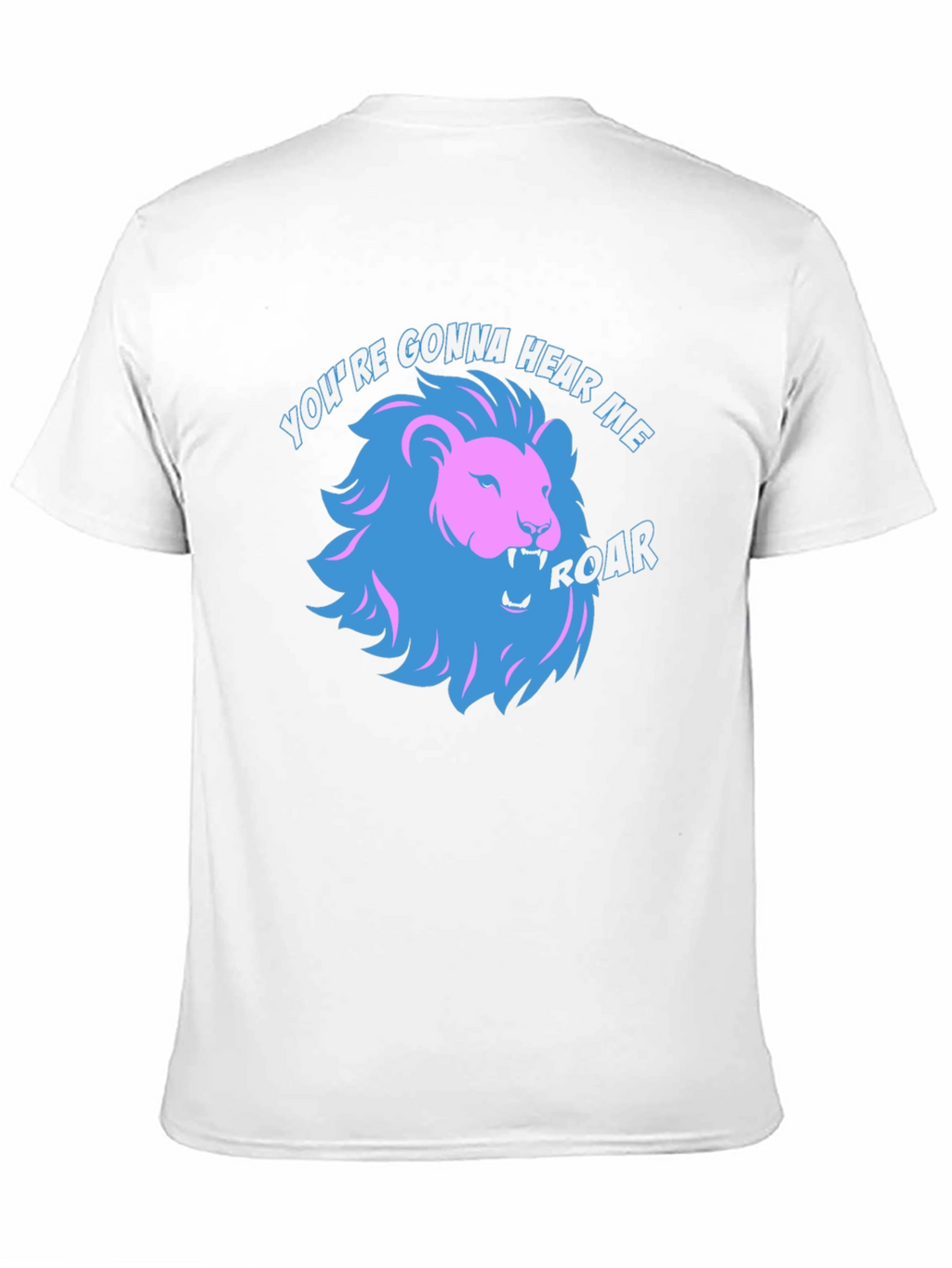 Roaring Lion Graphic Tee - Trendy Mens T-Shirt