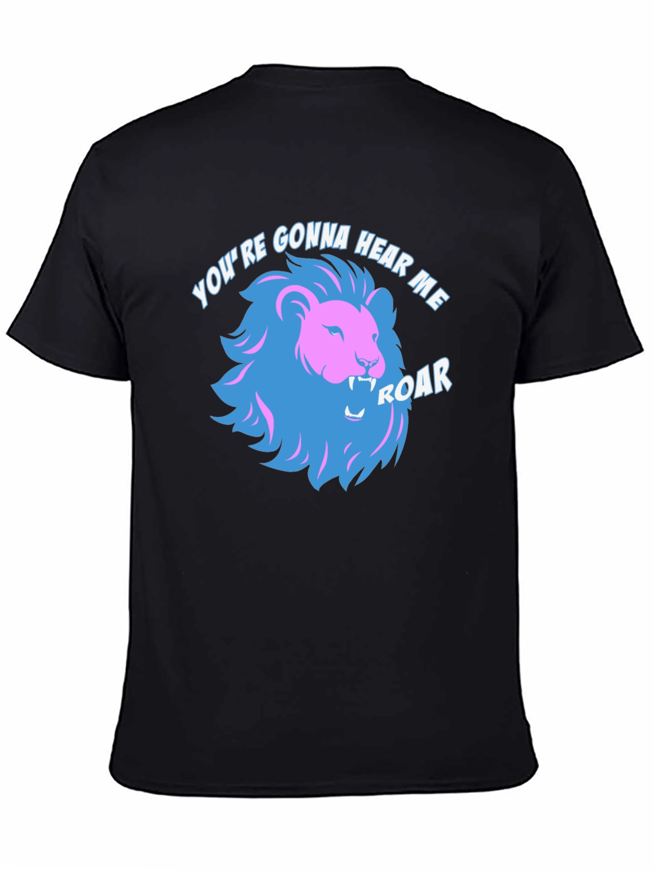 Roaring Lion Graphic Tee - Trendy Mens T-Shirt