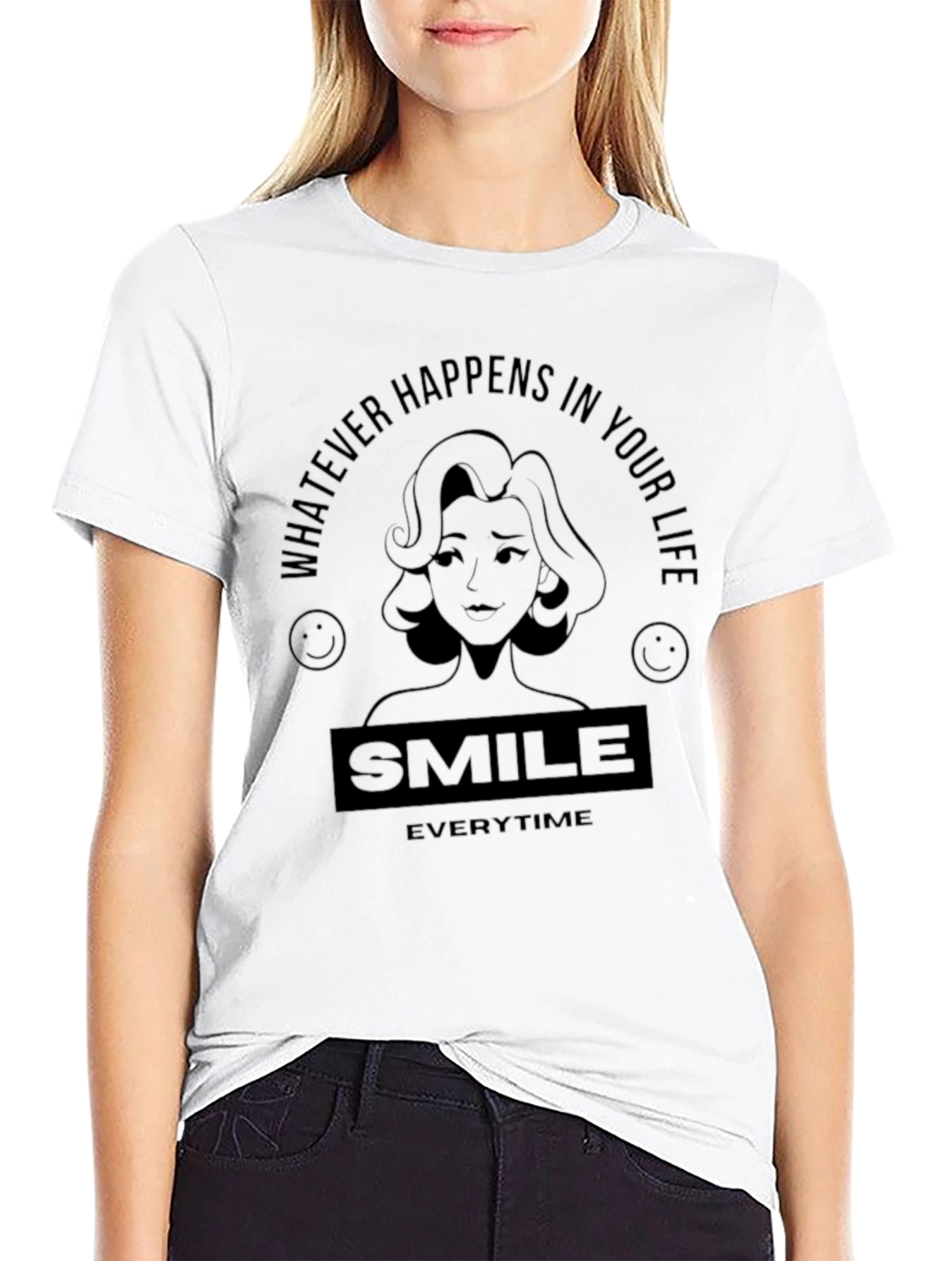 Smile Everytime Graphic T-Shirt