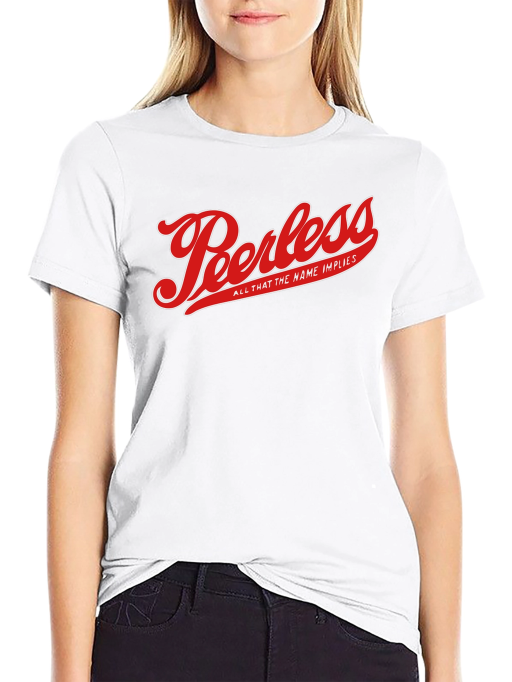 Peerless Graphic T-Shirt - Black Cotton Blend