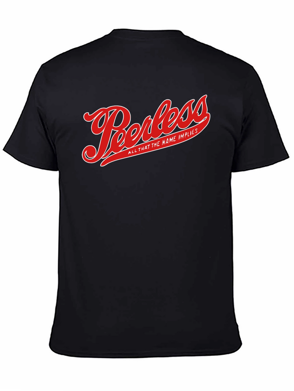 Peerless Graphic T-Shirt - Black Cotton Blend