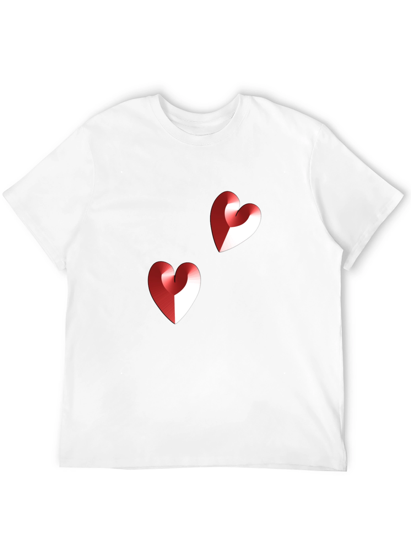 Heart Graphic Black T-Shirt