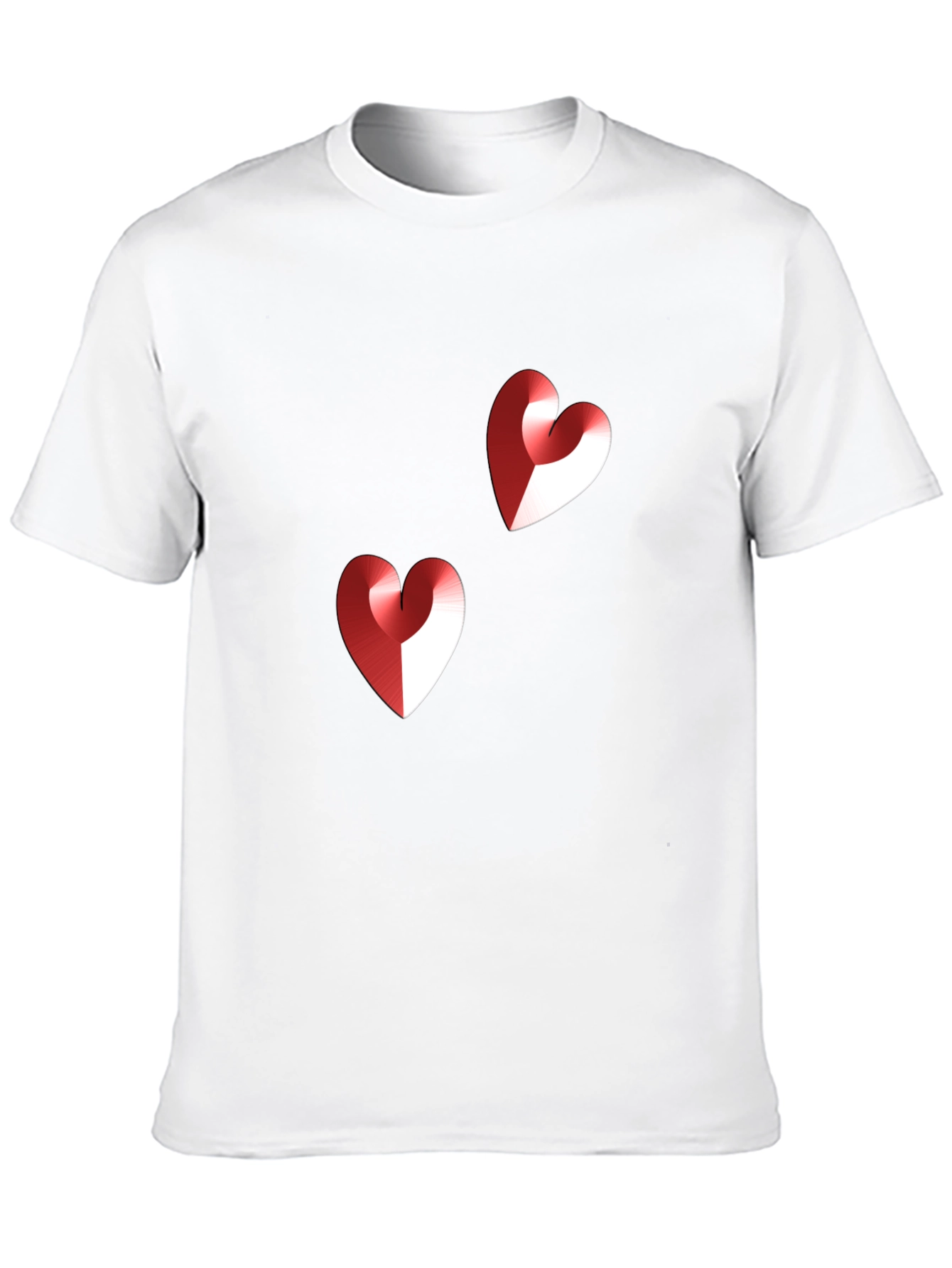 Heart Graphic Black T-Shirt