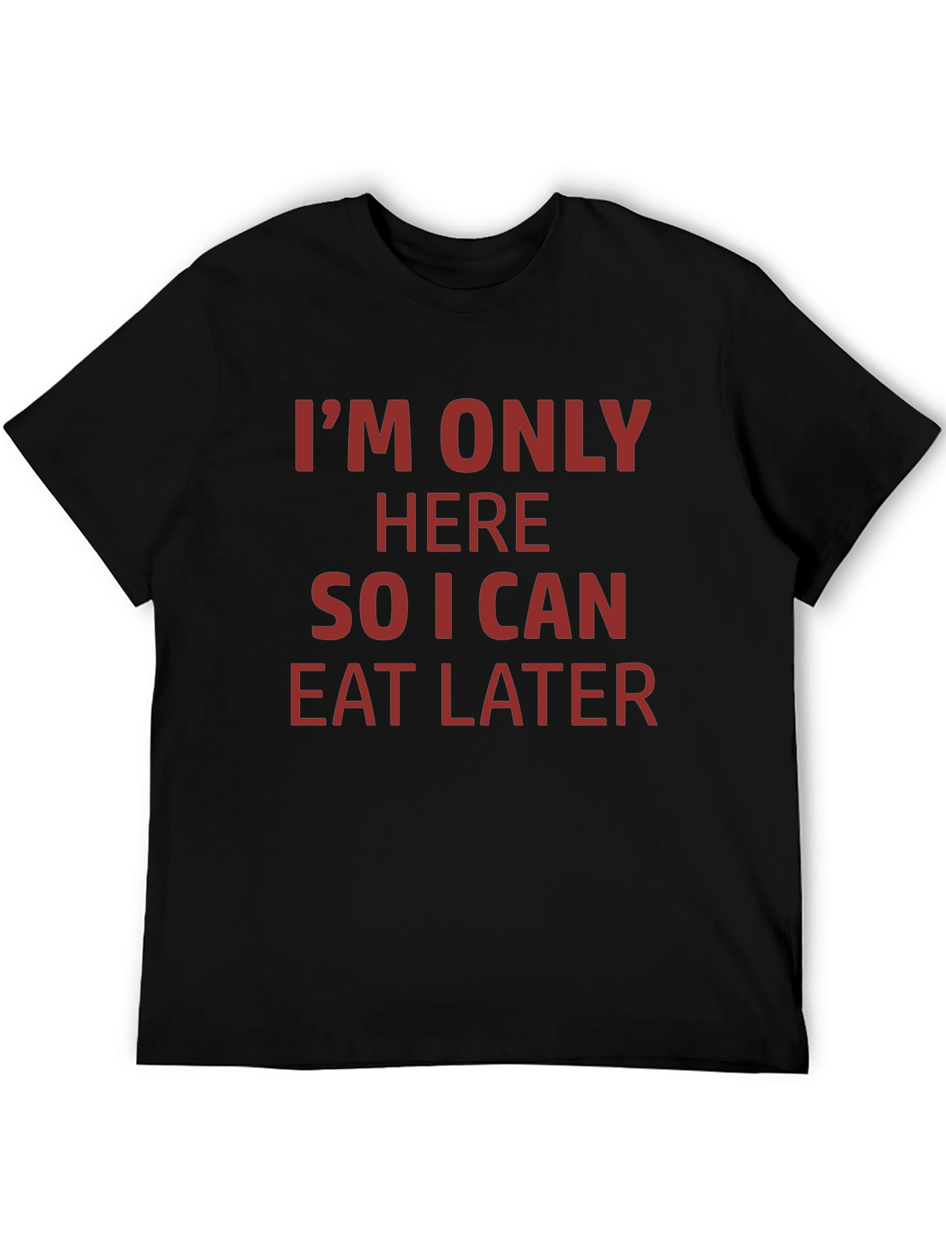 Eat Later T-Shirt - Funny Foodie Tee