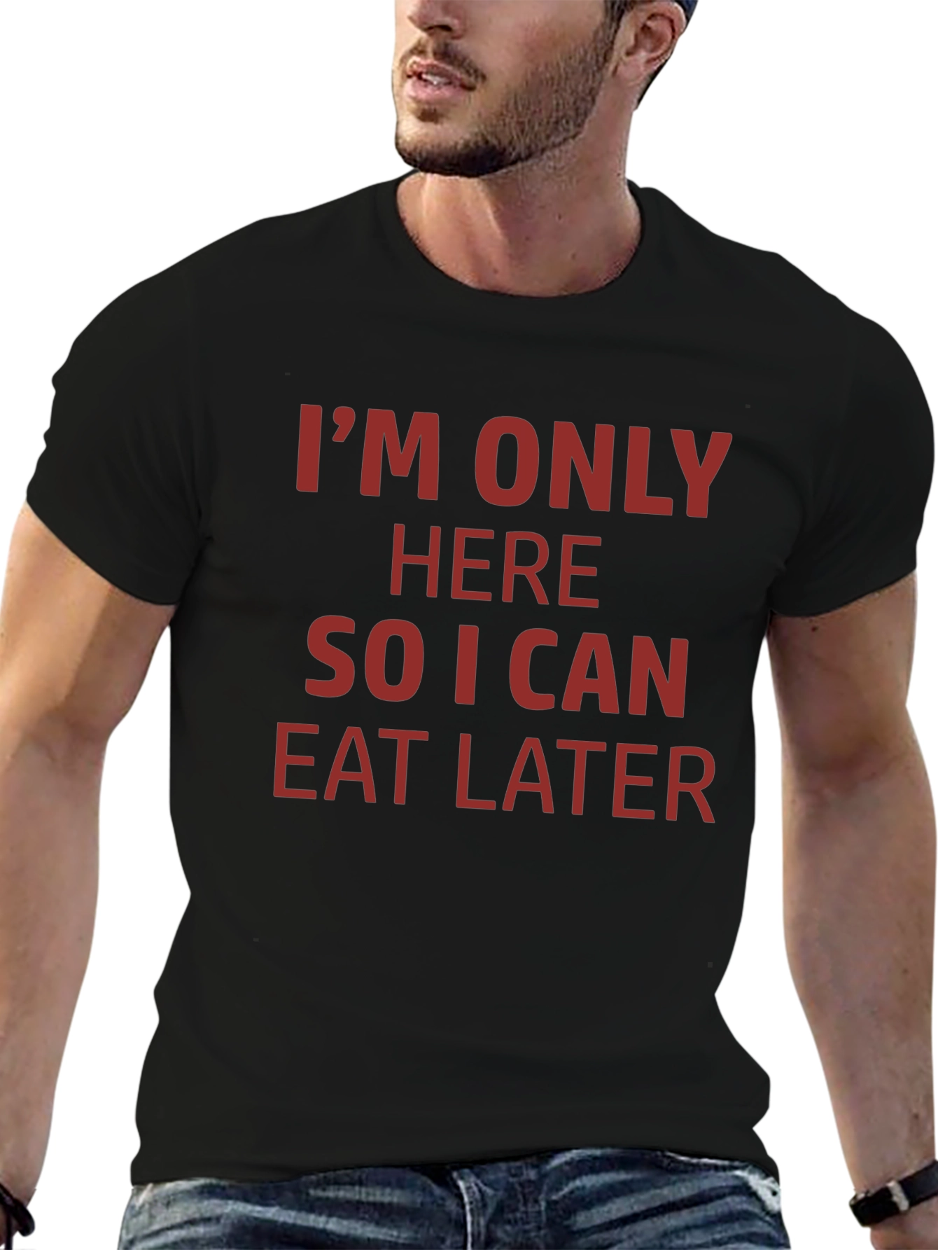 Eat Later T-Shirt - Funny Foodie Tee