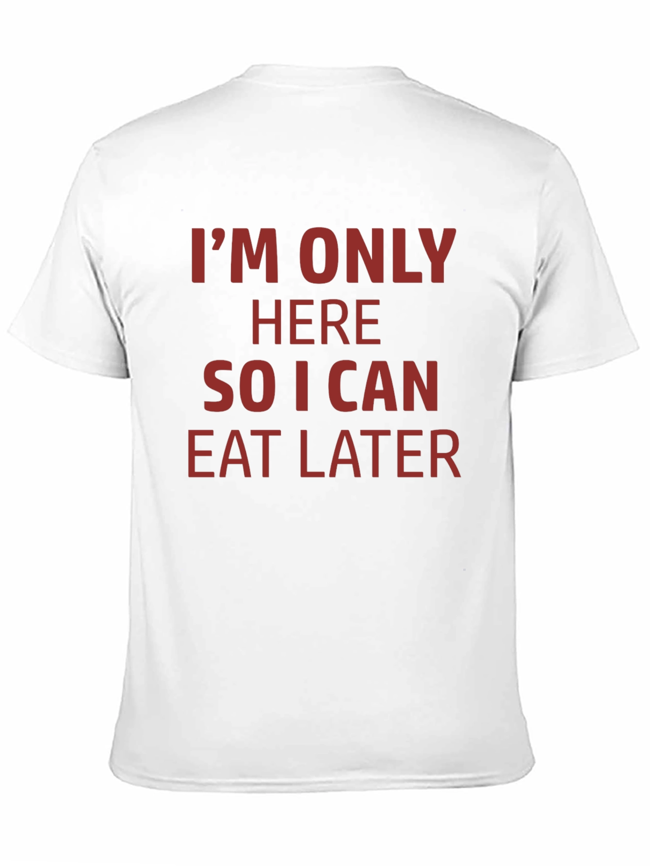 Eat Later T-Shirt - Funny Foodie Tee