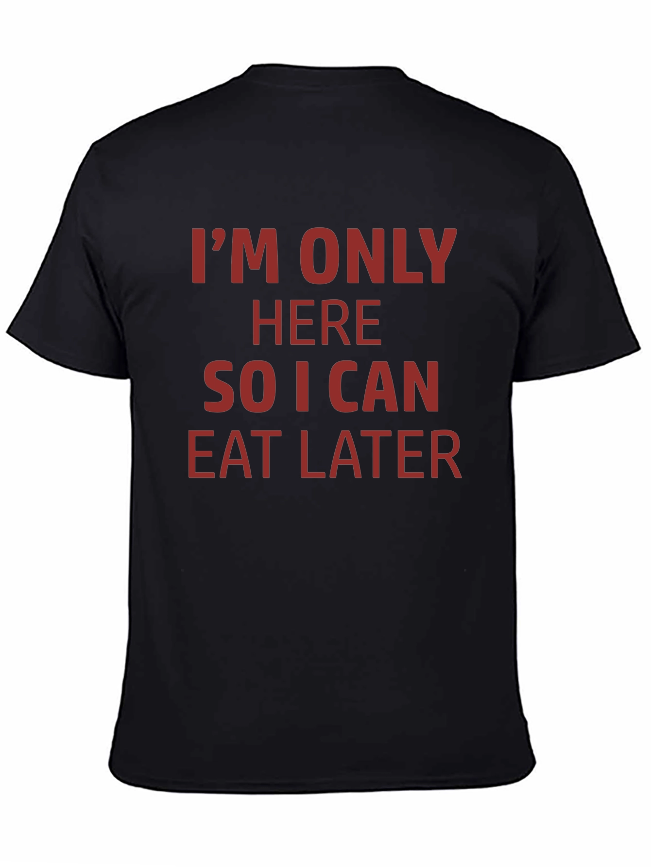 Eat Later T-Shirt - Funny Foodie Tee