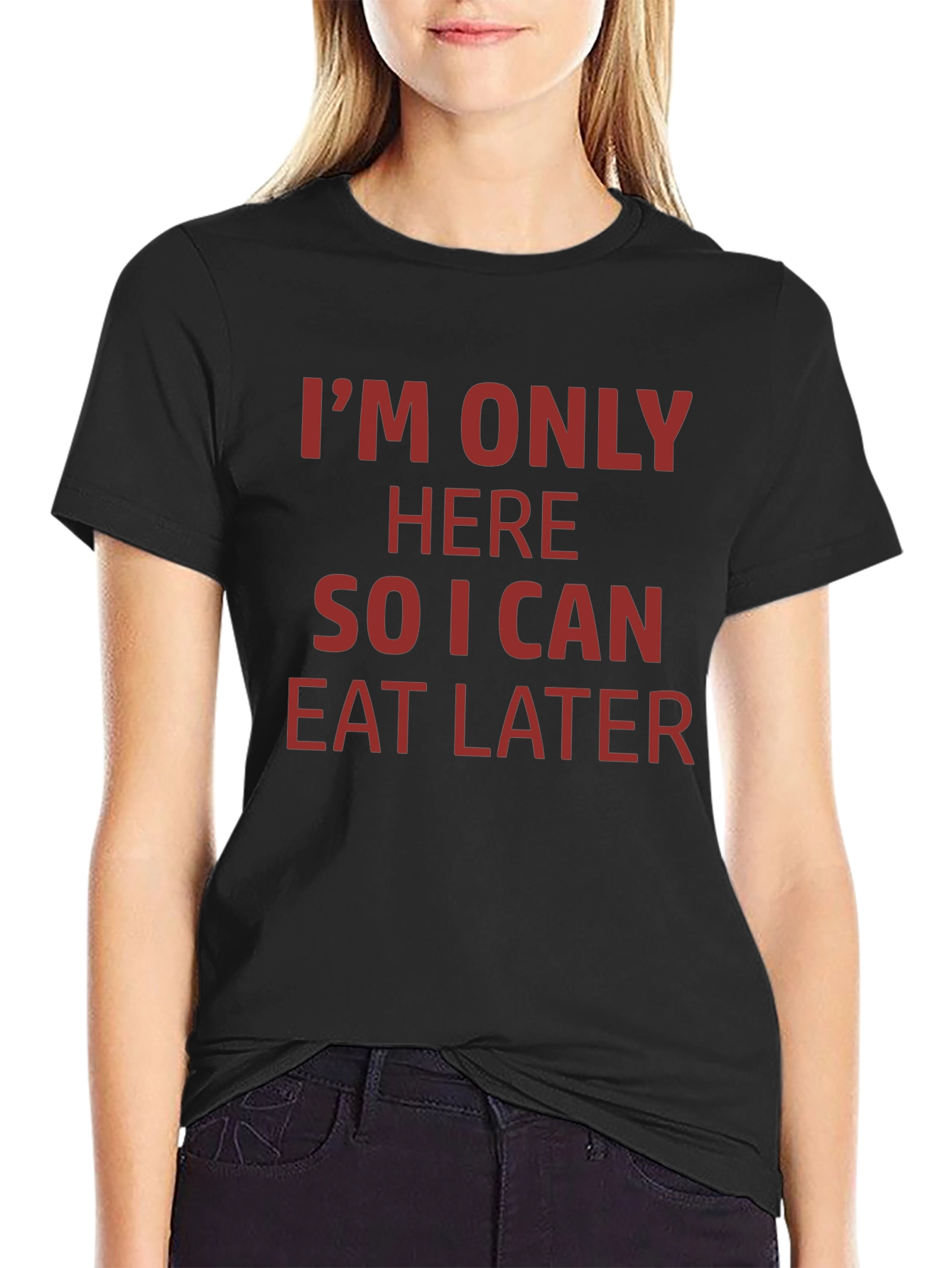 Eat Later T-Shirt - Funny Foodie Tee