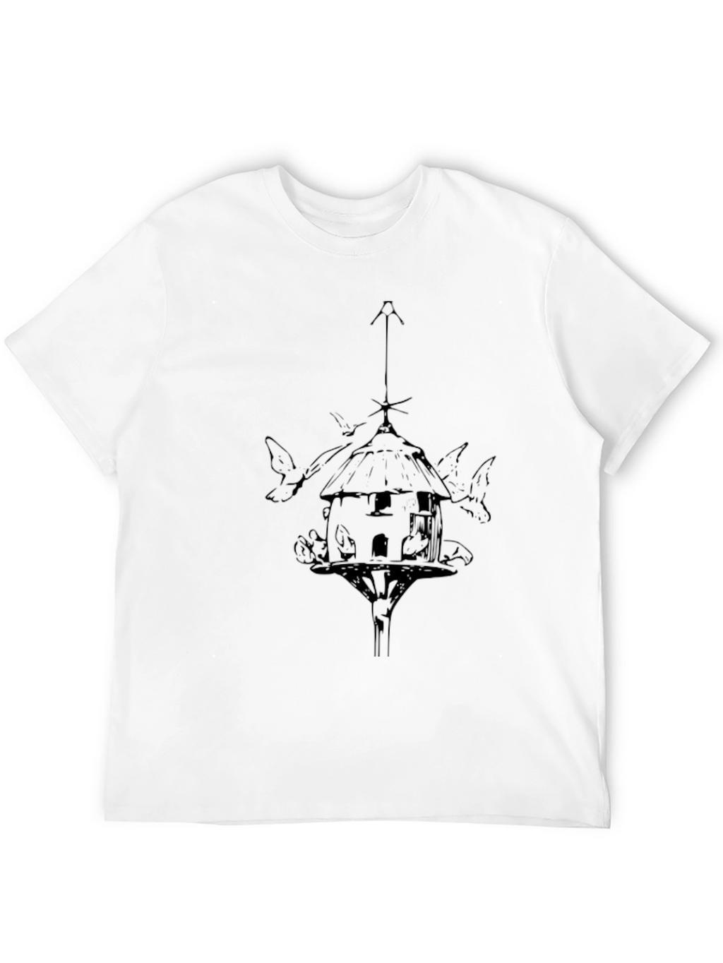 Birdhouse Graphic Tee - Stylish Casual Comfort