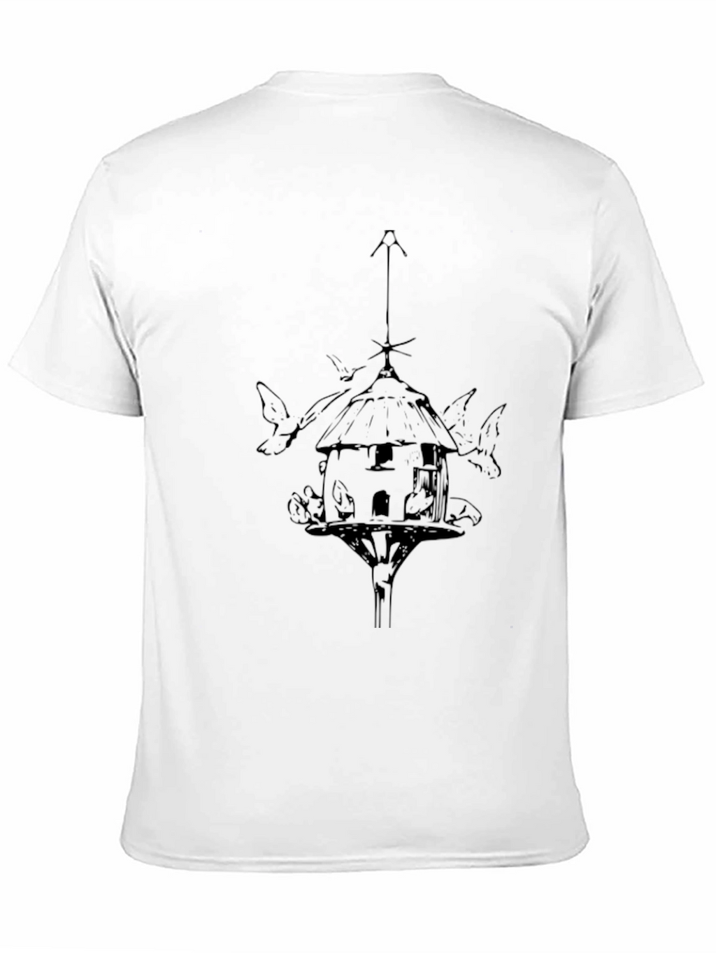 Birdhouse Graphic Tee - Stylish Casual Comfort