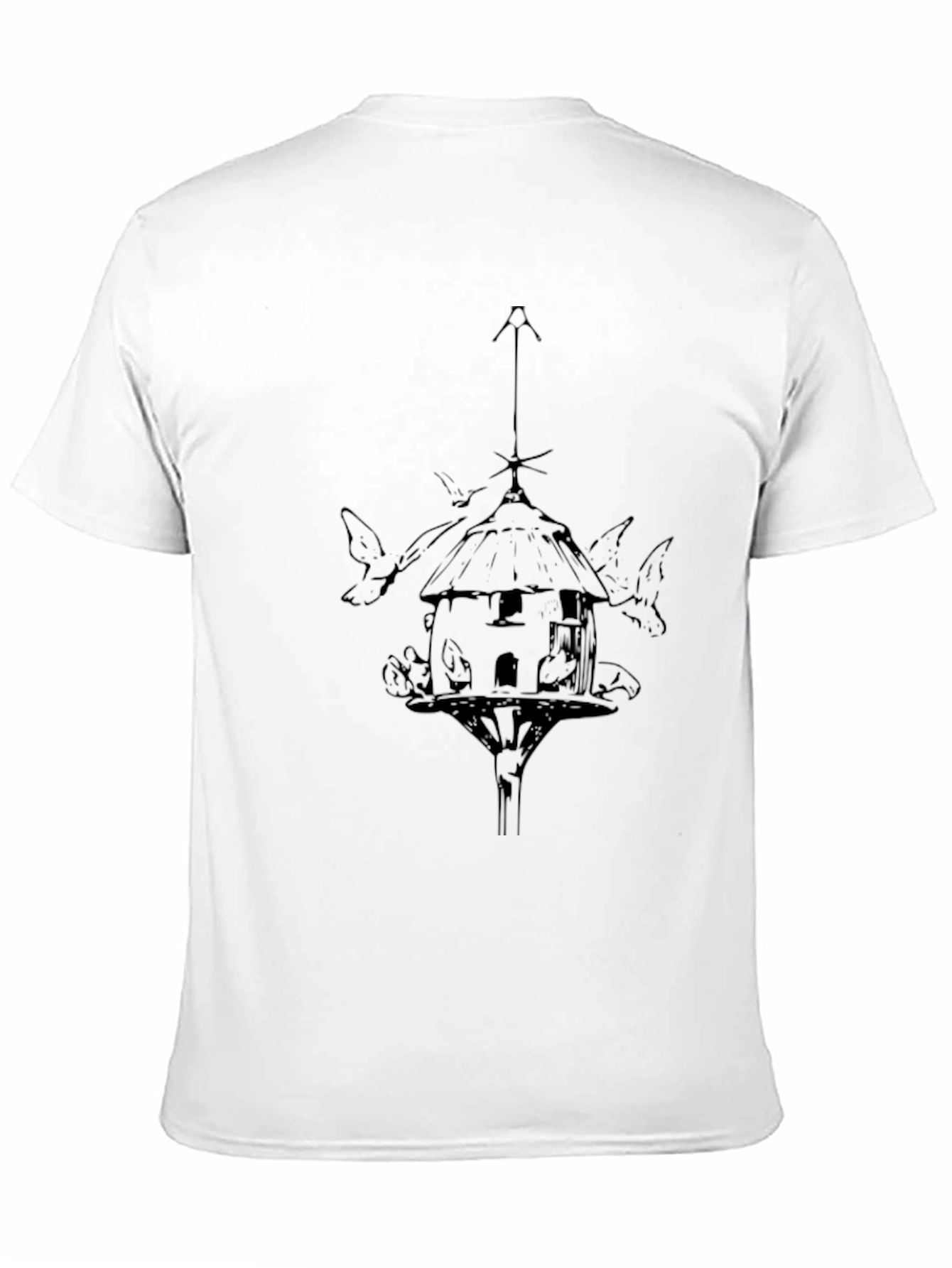 Birdhouse Graphic Tee - Stylish Casual Comfort