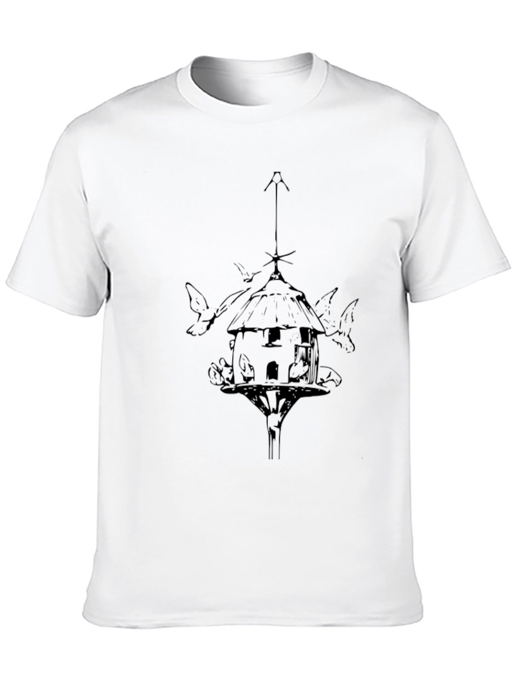 Birdhouse Graphic Tee - Stylish Casual Comfort