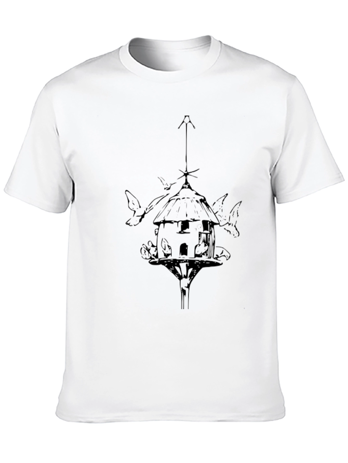 Birdhouse Graphic Tee - Stylish Casual Comfort