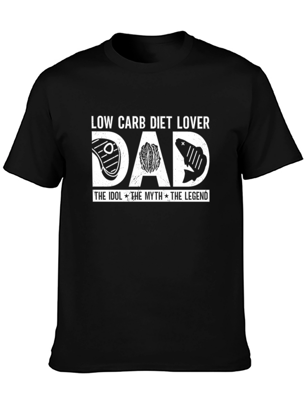 Low Carb Diet Lover Dad T-Shirt