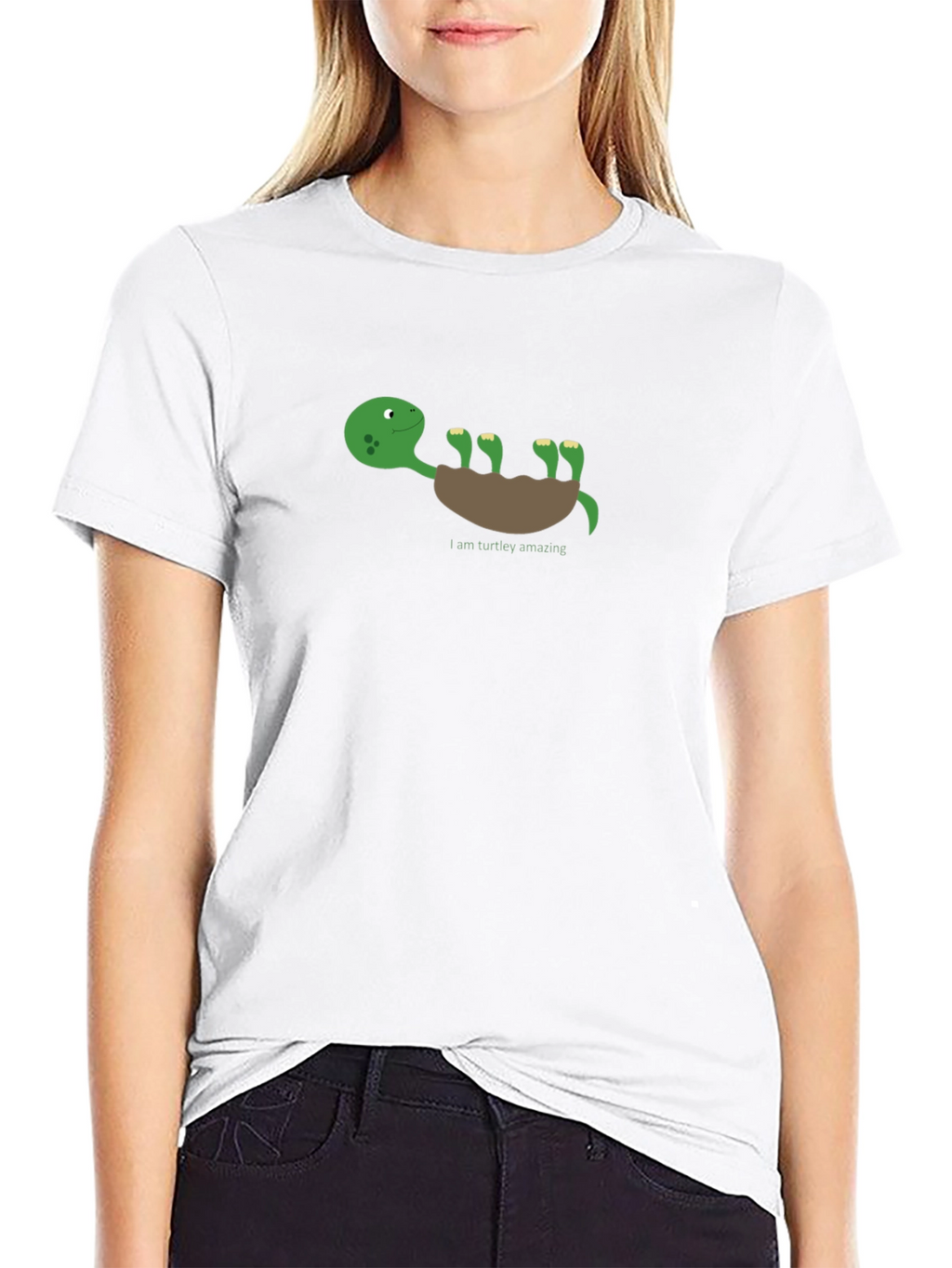 Funny Turtle T-Shirt - I am Turtle-y Amazing!