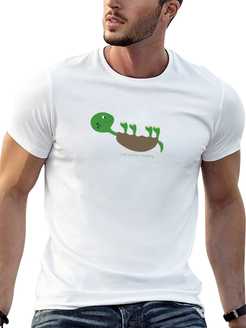 Funny Turtle T-Shirt - I am Turtle-y Amazing!