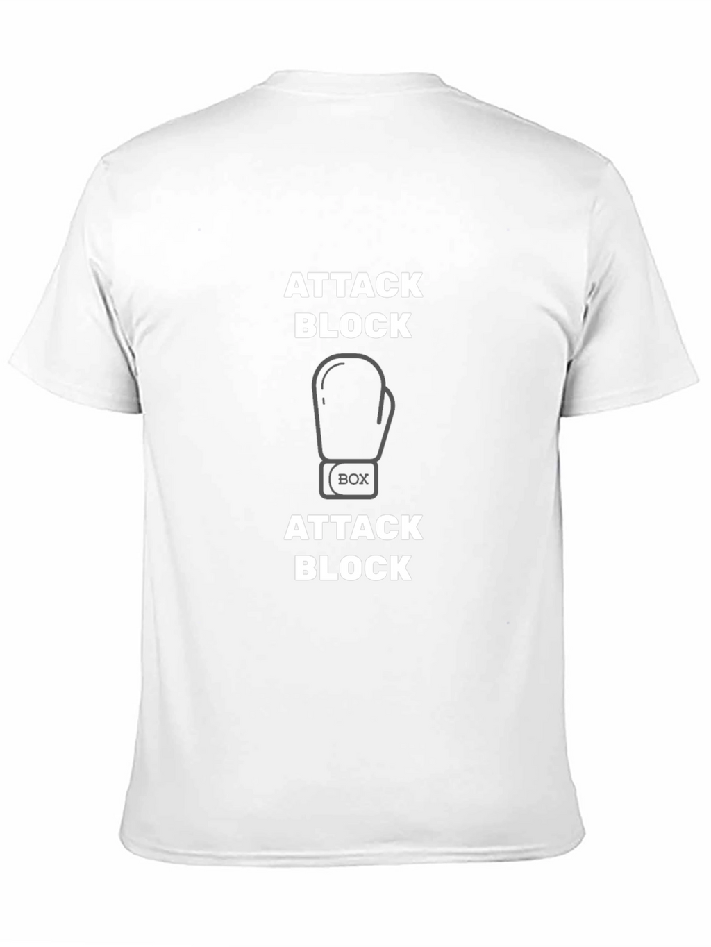 Attack Block Boxing Graphic T-Shirt