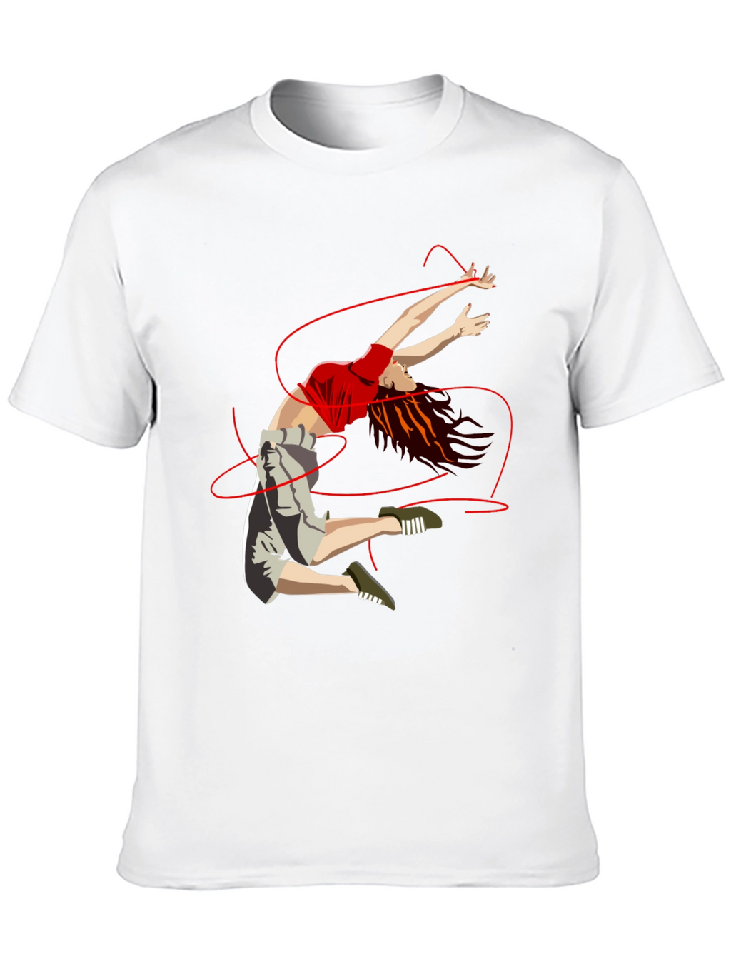 Dancer Graphic Tee - Unisex Black T-Shirt