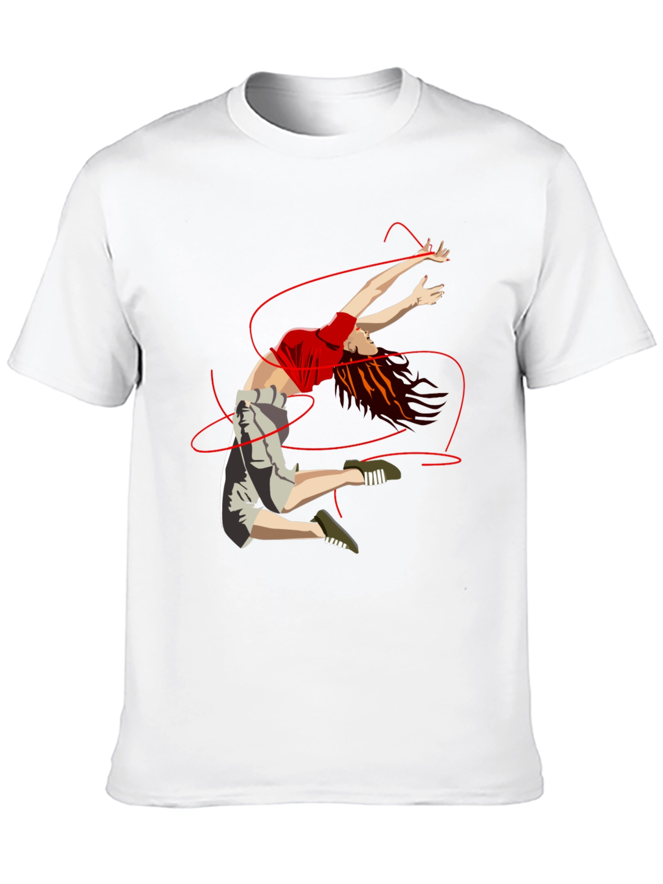 Dancer Graphic Tee - Unisex Black T-Shirt