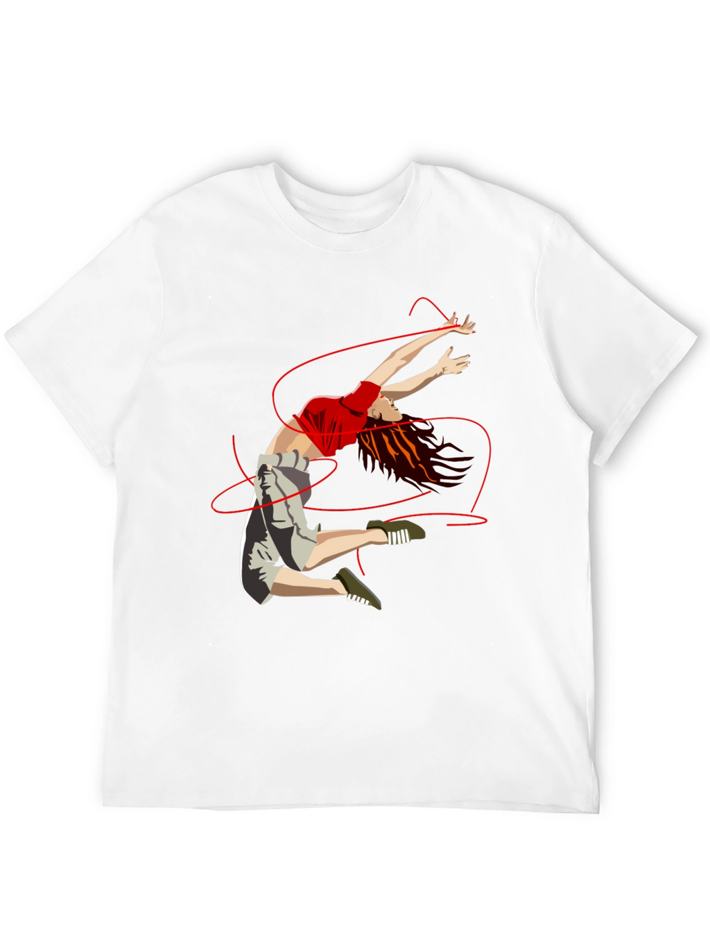 Dancer Graphic Tee - Unisex Black T-Shirt