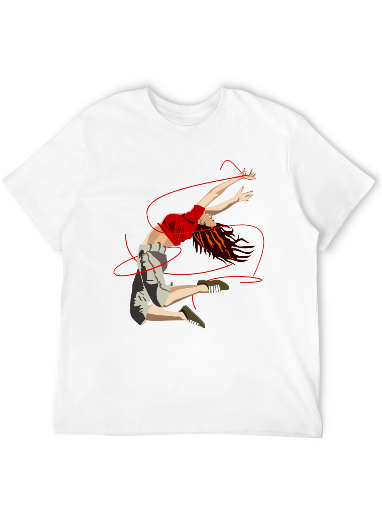 Dancer Graphic Tee - Unisex Black T-Shirt