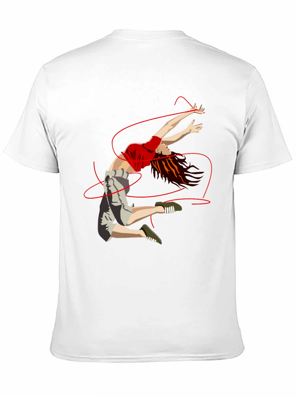 Dancer Graphic Tee - Unisex Black T-Shirt