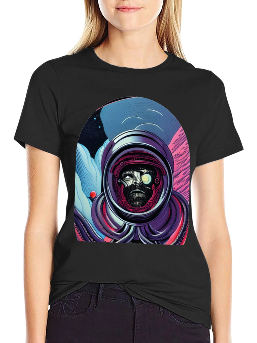 Cosmic Astronaut T-Shirt: Space Explorer Style