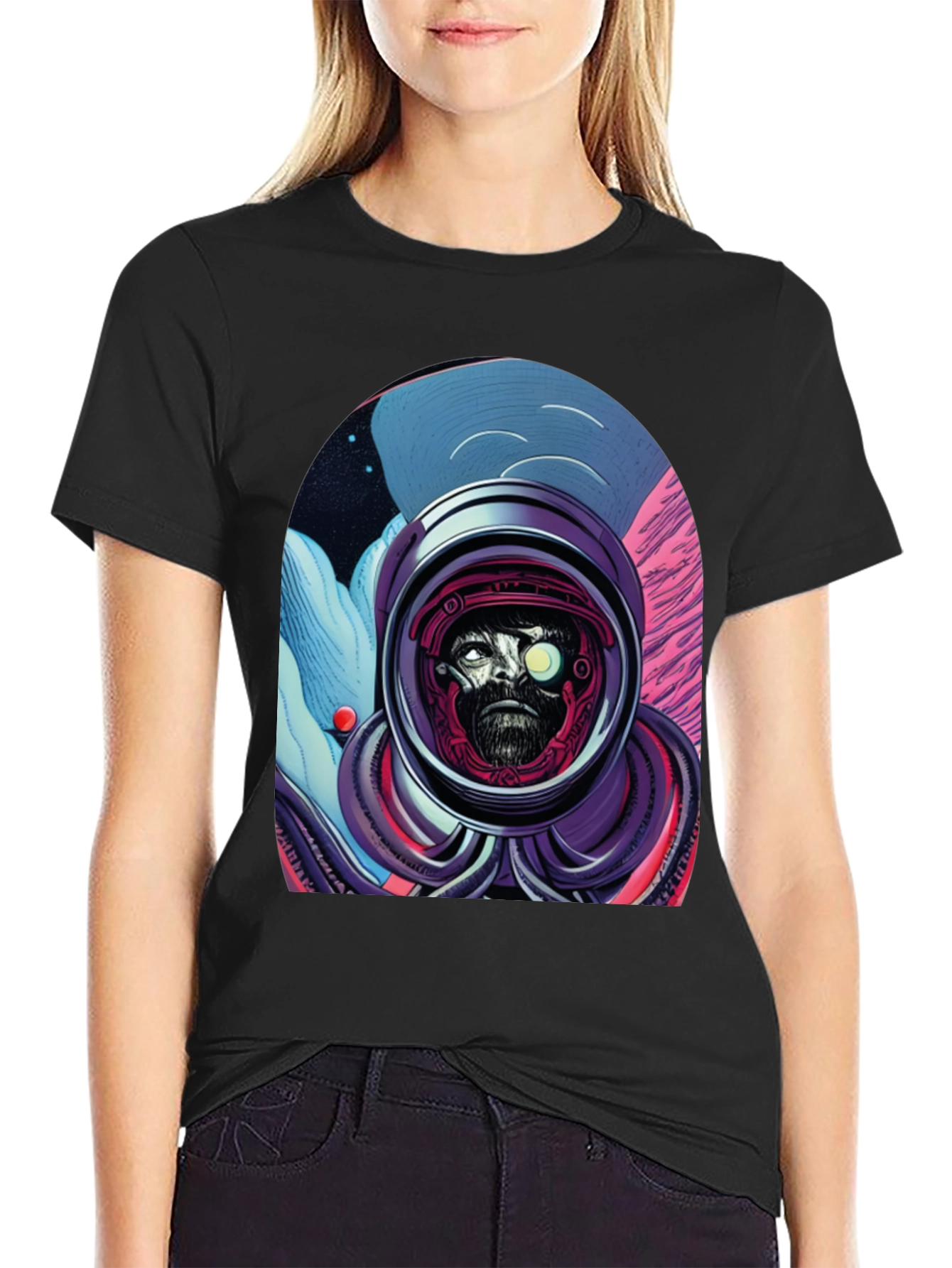 Cosmic Astronaut T-Shirt: Space Explorer Style