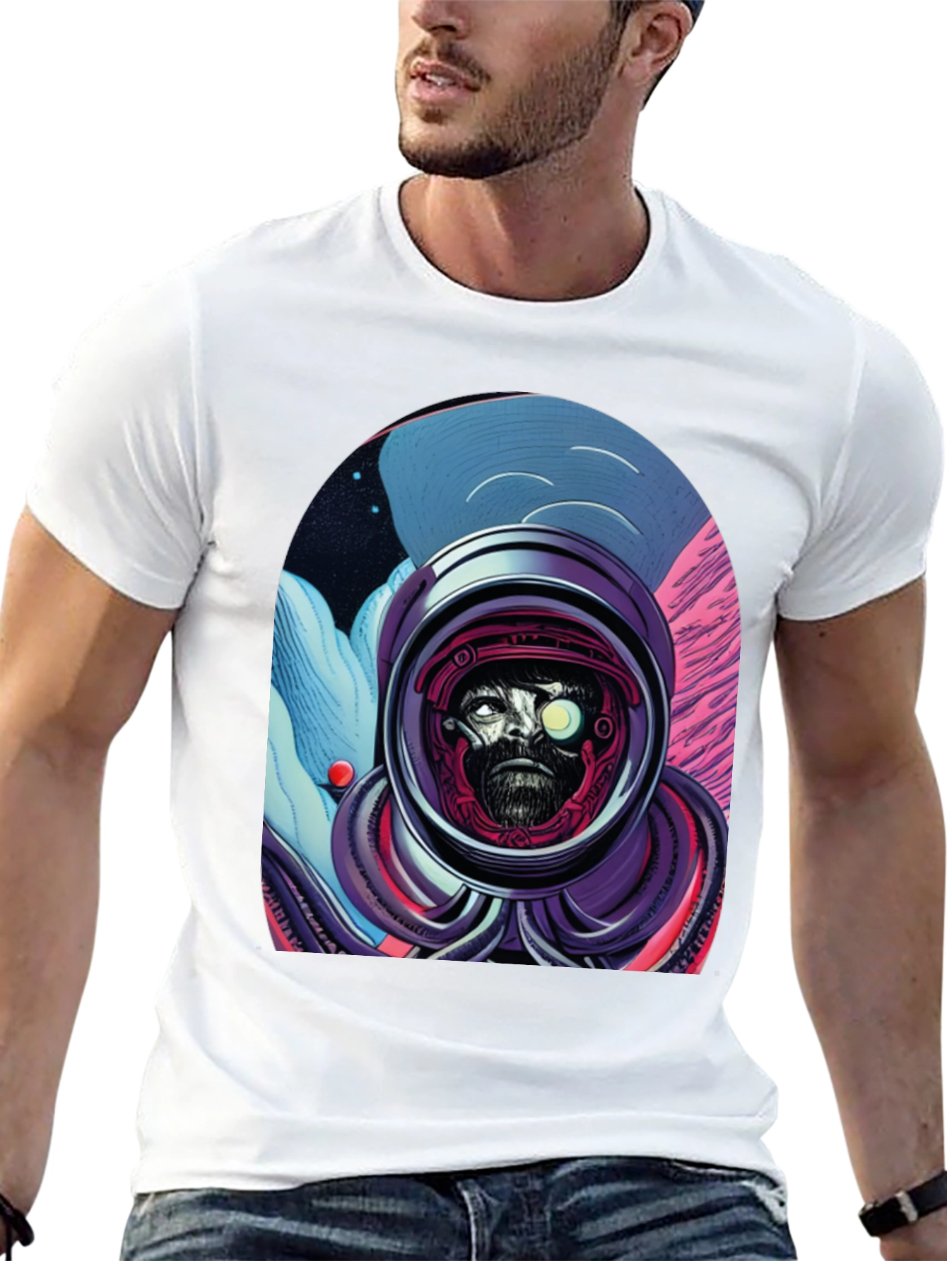Cosmic Astronaut T-Shirt: Space Explorer Style