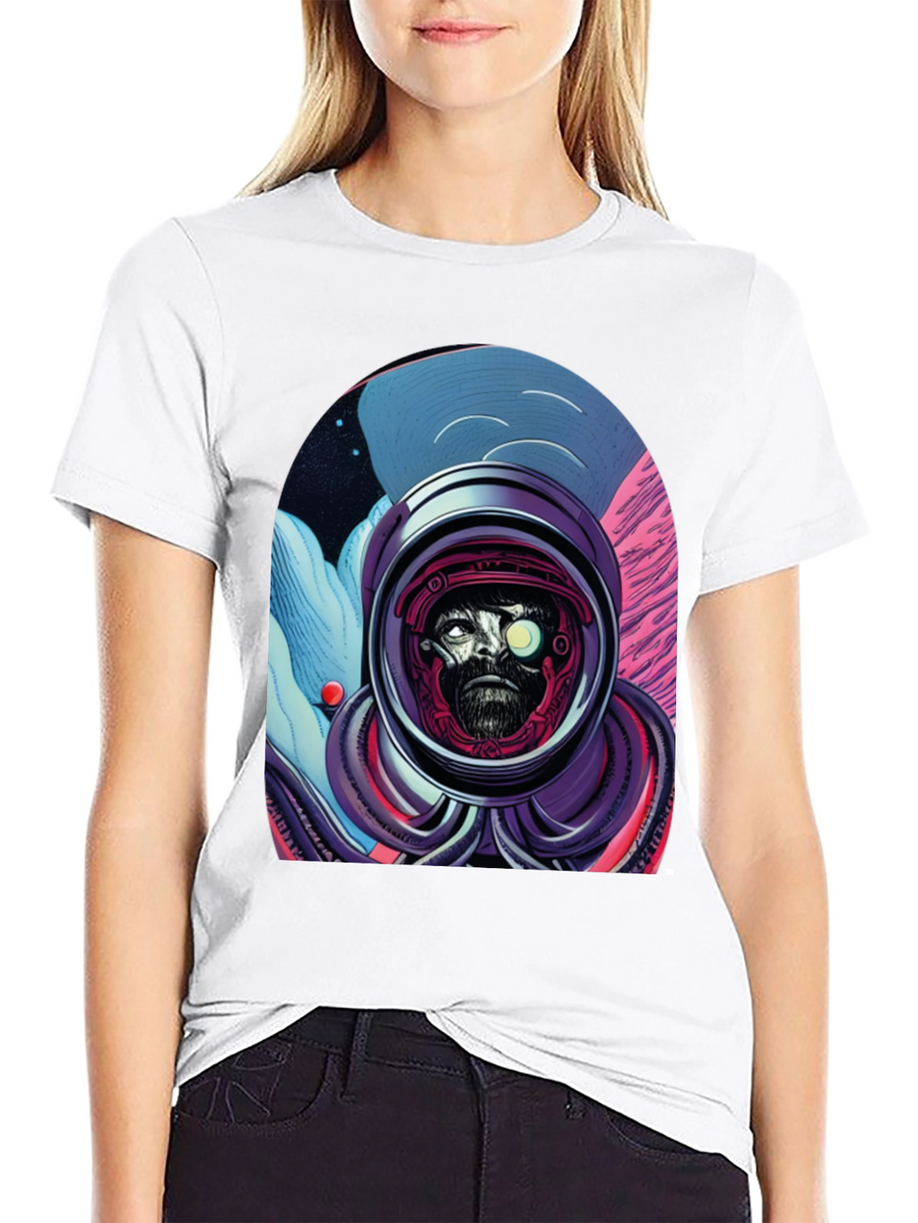 Cosmic Astronaut T-Shirt: Space Explorer Style