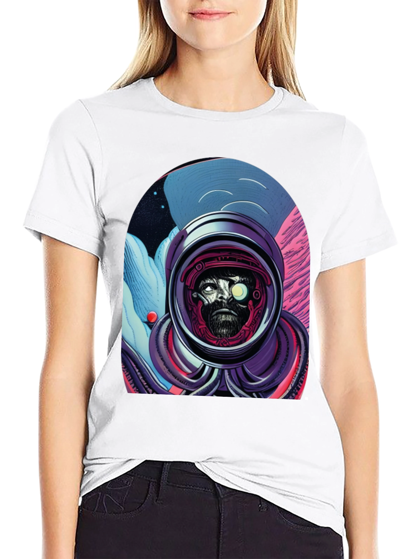 Cosmic Astronaut T-Shirt: Space Explorer Style