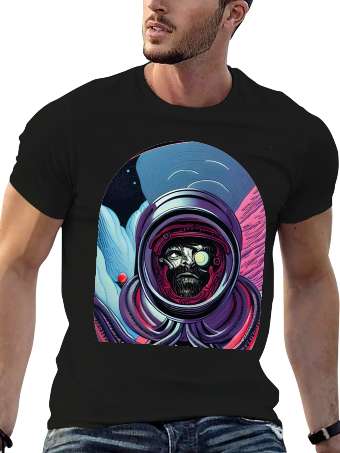 Cosmic Astronaut T-Shirt: Space Explorer Style