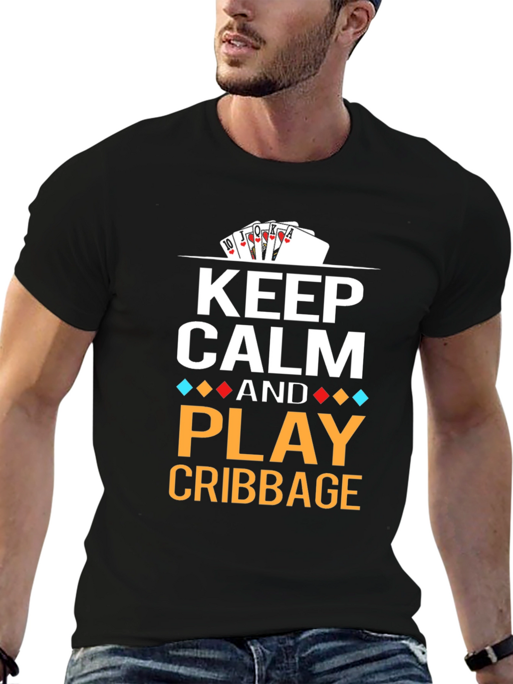 Keep Calm and Play Cribbage T-Shirt